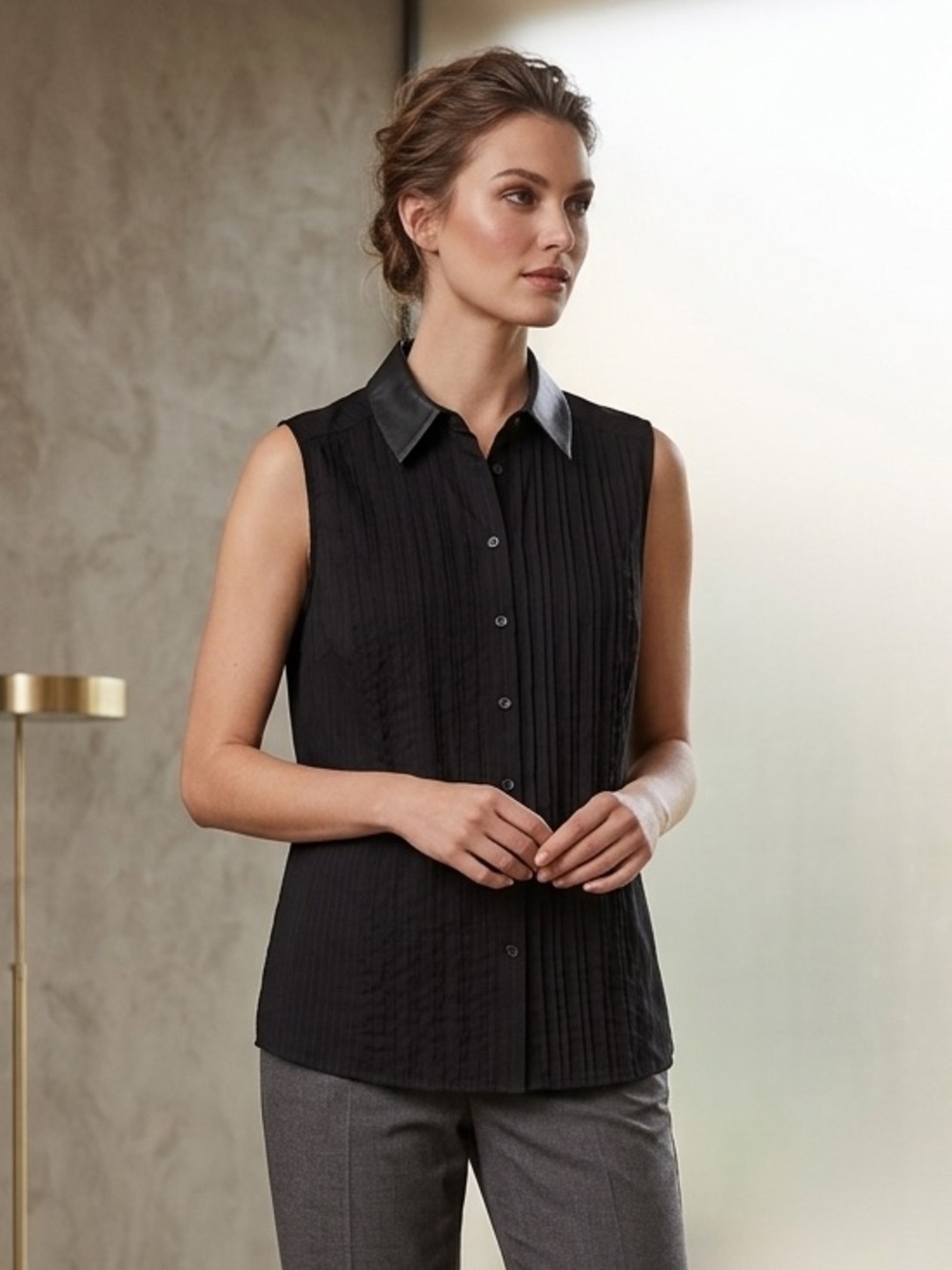Take 50% OFF- Merona Women’s Sleeveless Shirt, Size-26W